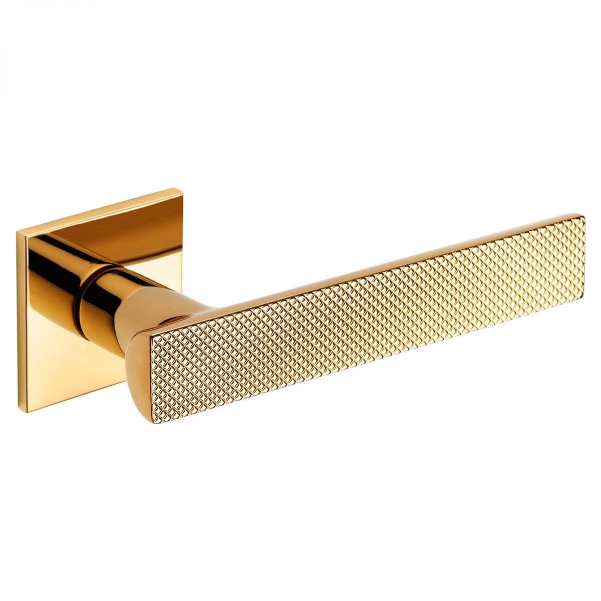 Brushed metal cabinet handles