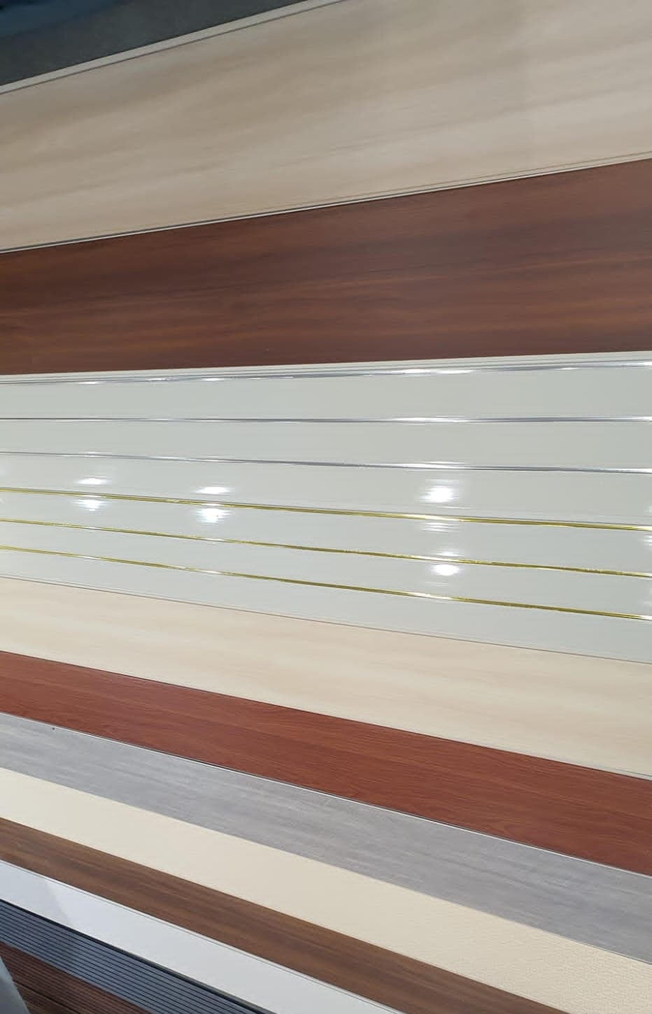 Textured PVC wall panels