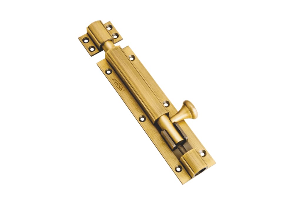 Tower bolt door lock fitting